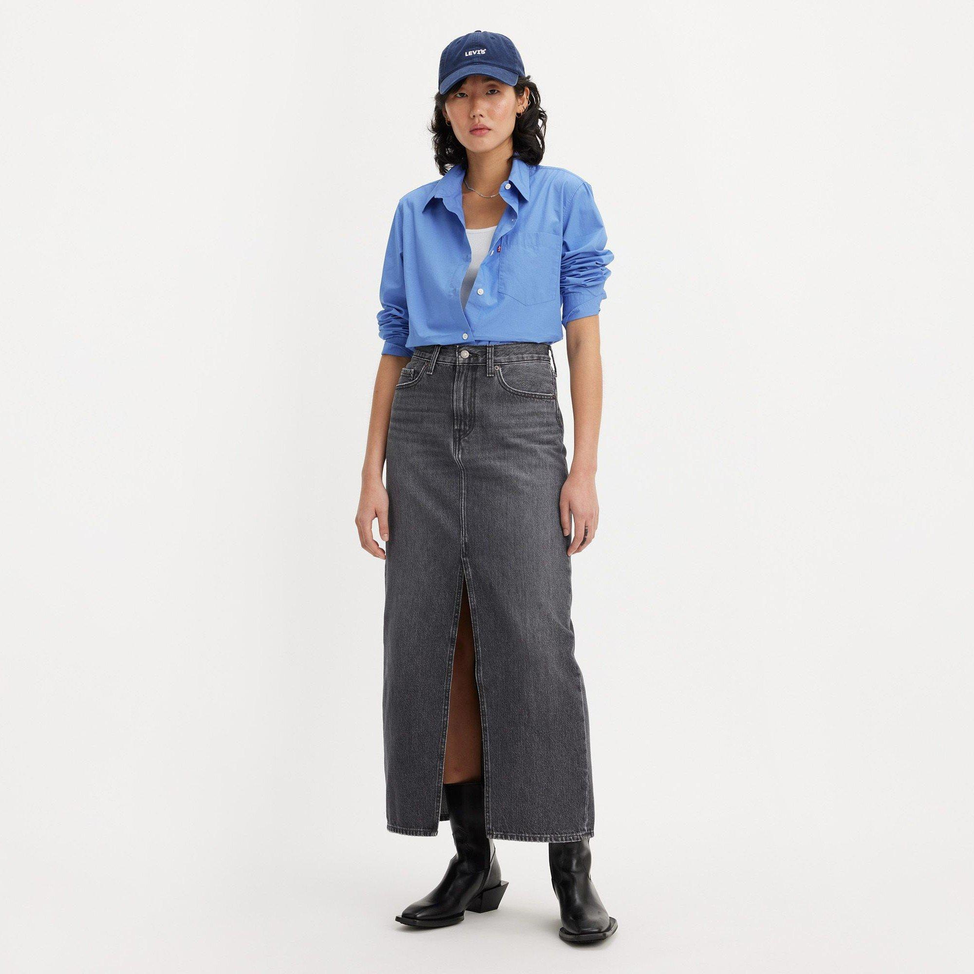 Levis Ankle Column Skirt Please Hold