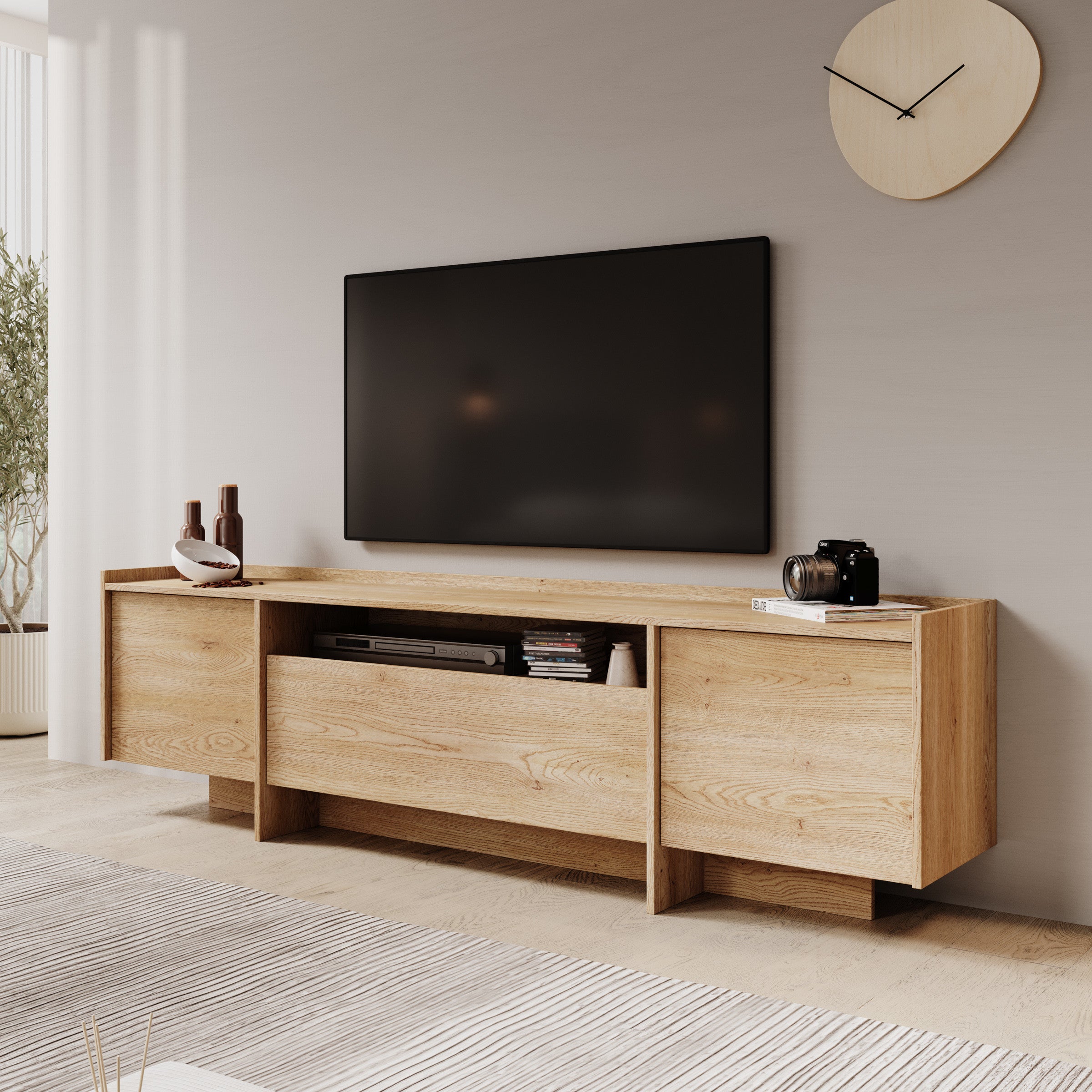 Jaxon - TV-Meubel - Eiken