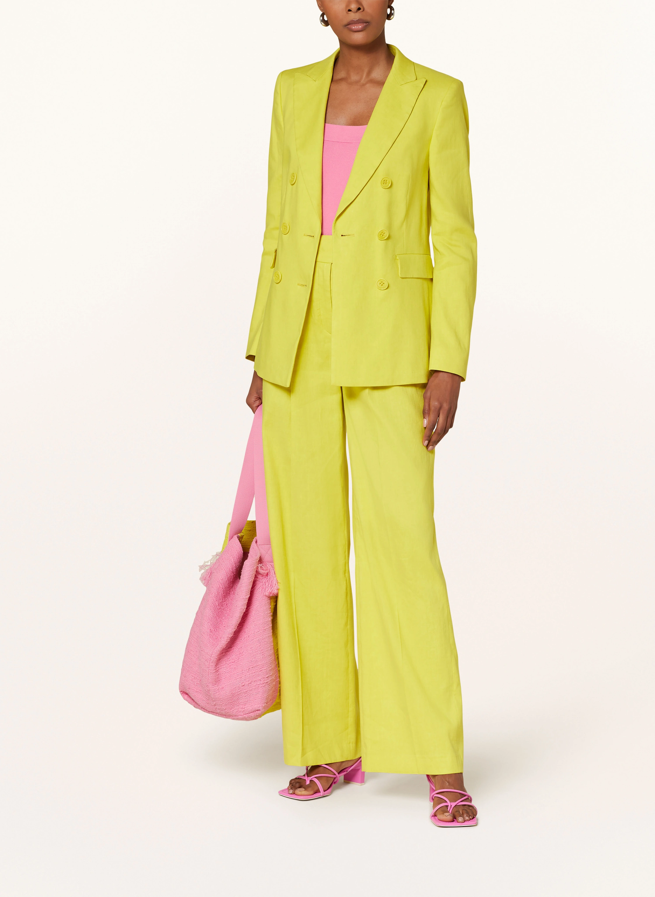 LUISA CERANO Blazer mit Leinen