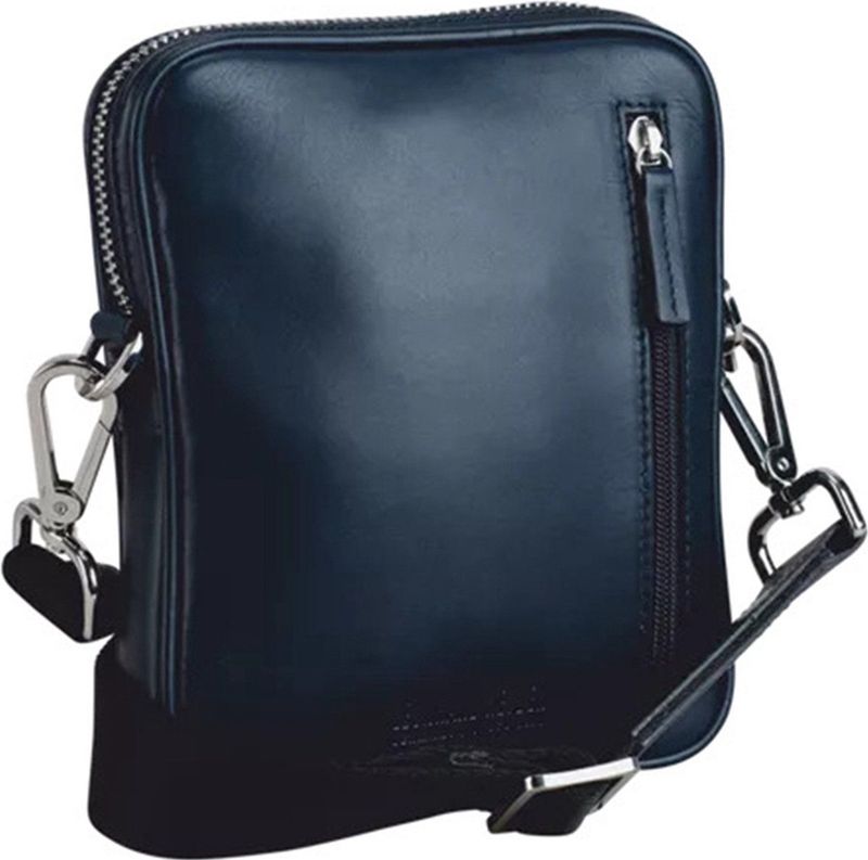 LEONHARD HEYDEN - Montreal Crossbody Bag - Navy - 100% Cowhide