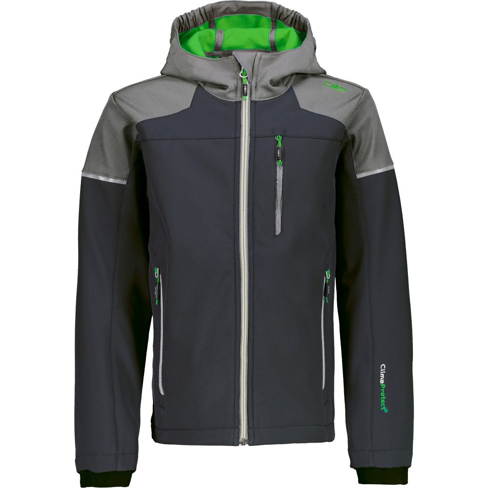 CMP Softshelljacke 2FB Kinder grey-green