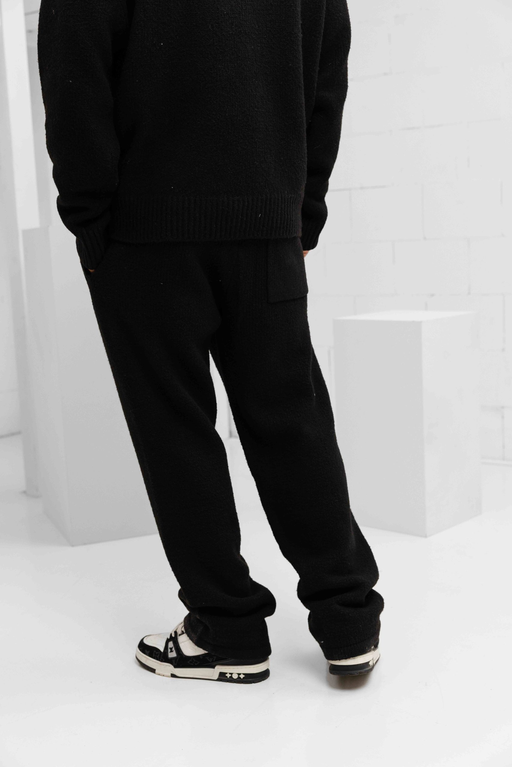 Jorcustom Signature Knit Trainigspak Heren Zwart