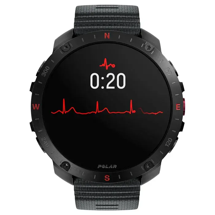Polar Grit X2 Pro Sporthorloge Zwart H&L