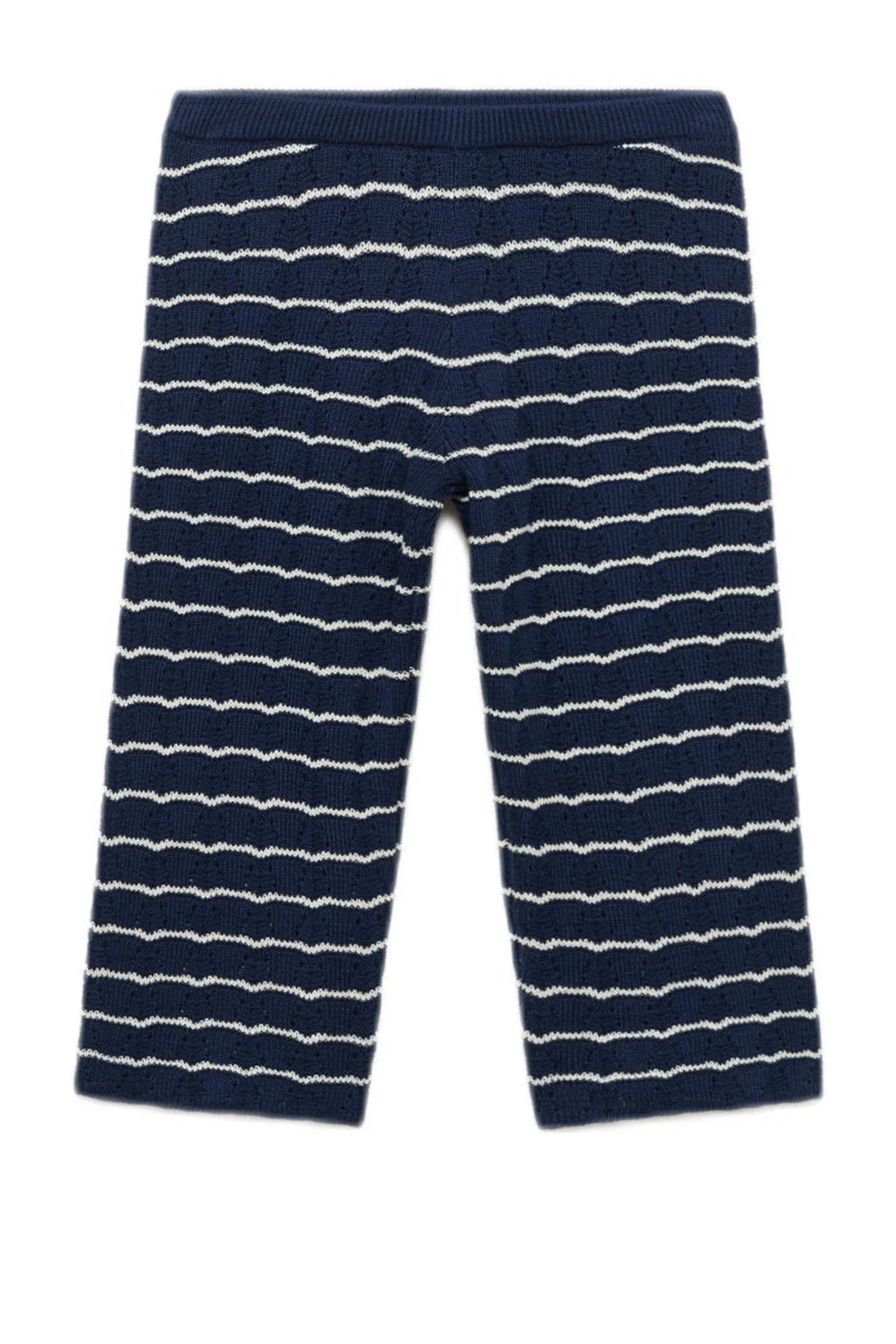 Mango Kids casual broek donkerblauw