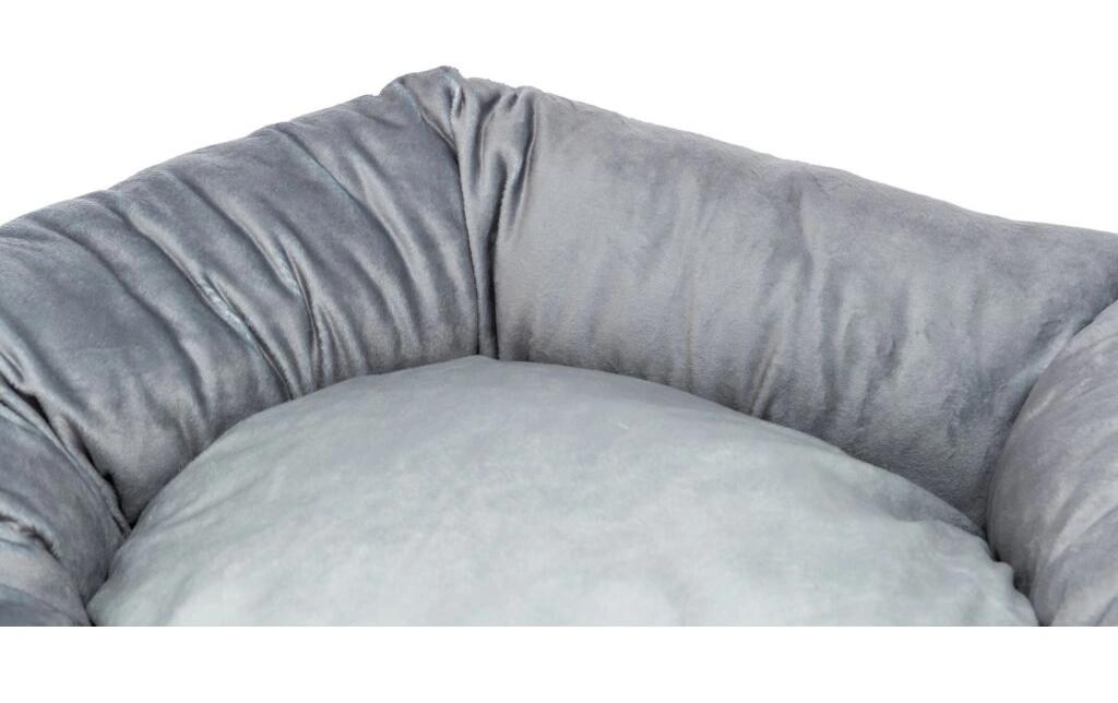Hunde-Bett Lionel recycelt, ø 60 cm, GrauHundeschlafplatz