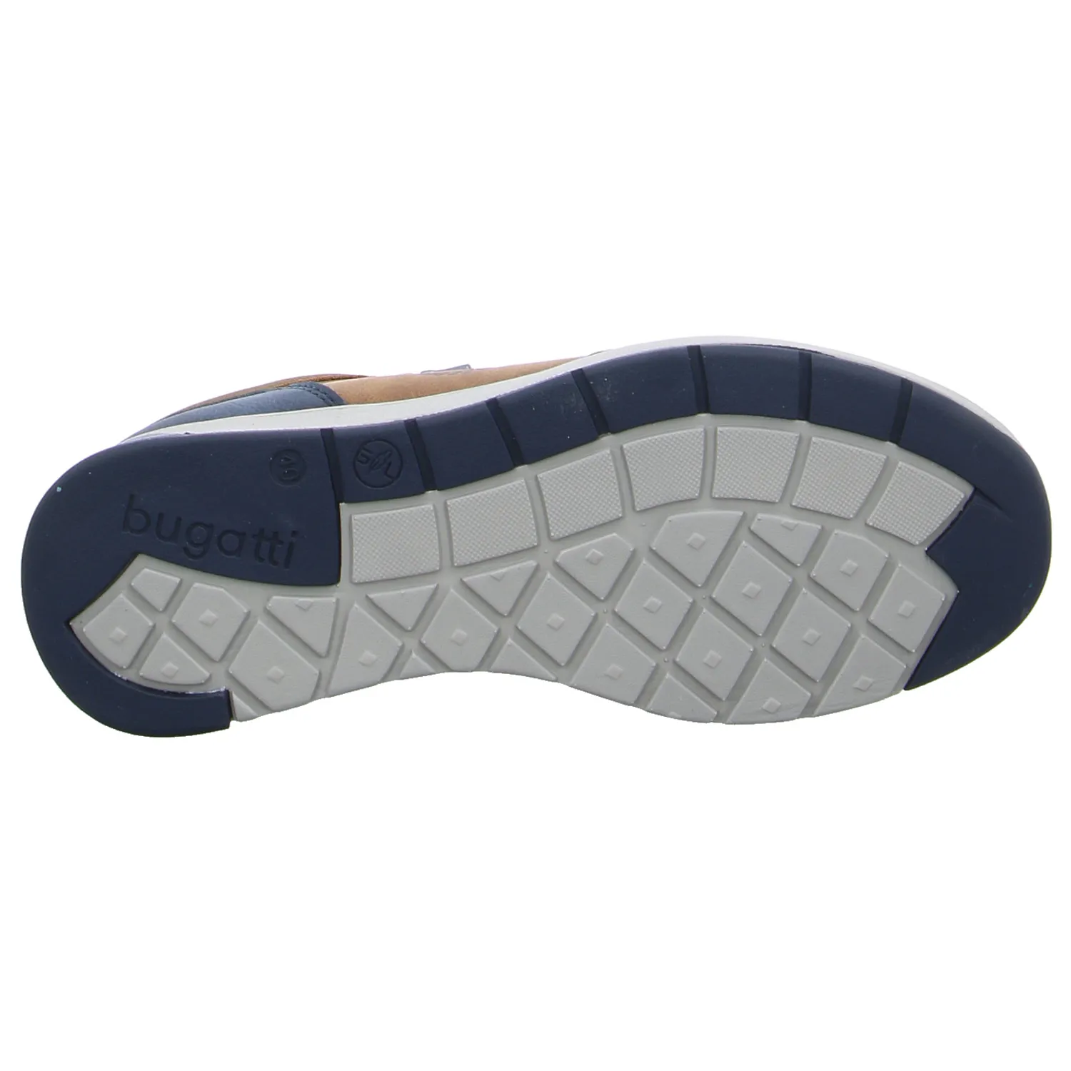 BUGATTI SHOES Halbschuhe Sneaker Cognac Lederimitat