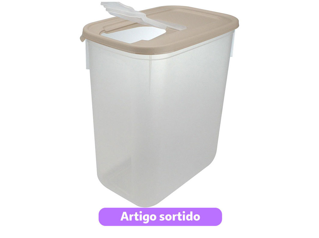 CAIXA COM DISPENSADOR CODIL 8.8X12.4X21.3CM CORES SORTIDAS
