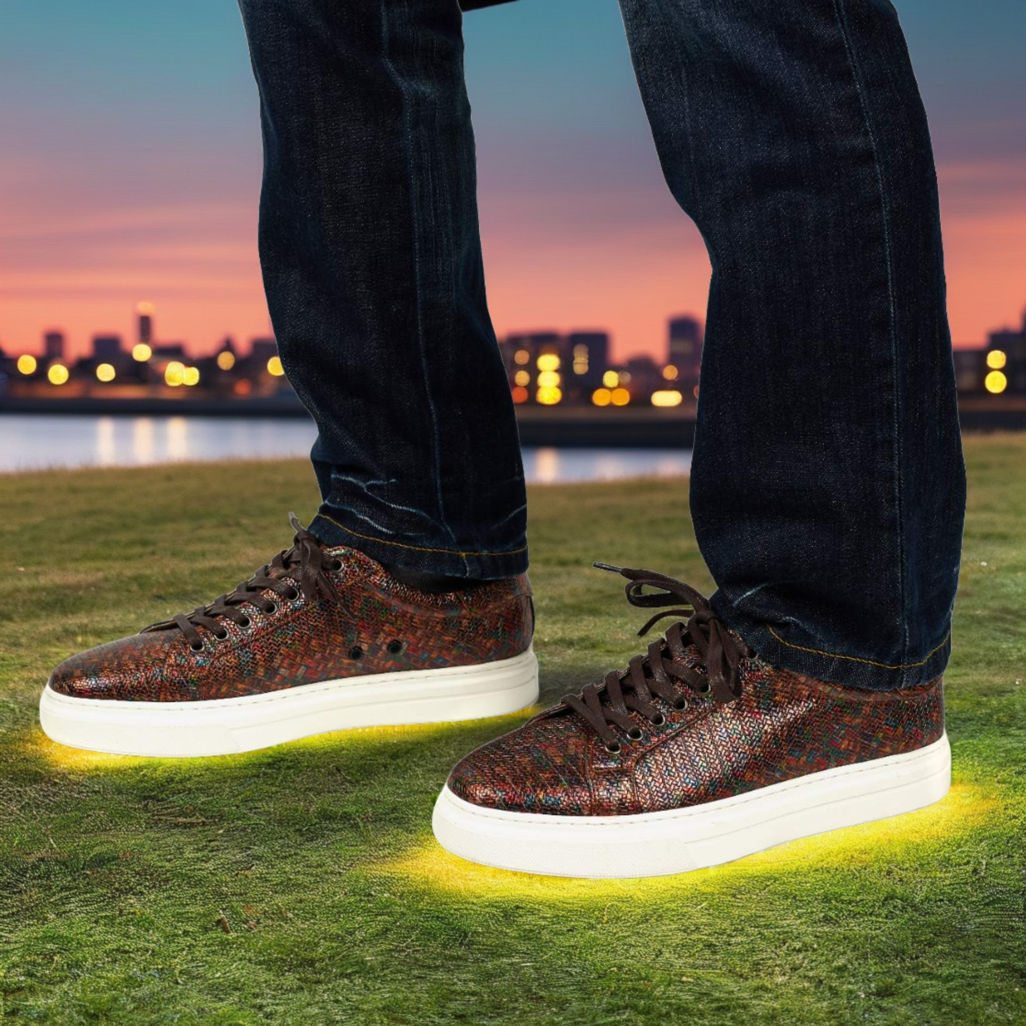 Multicolor Spectrum Sneakers