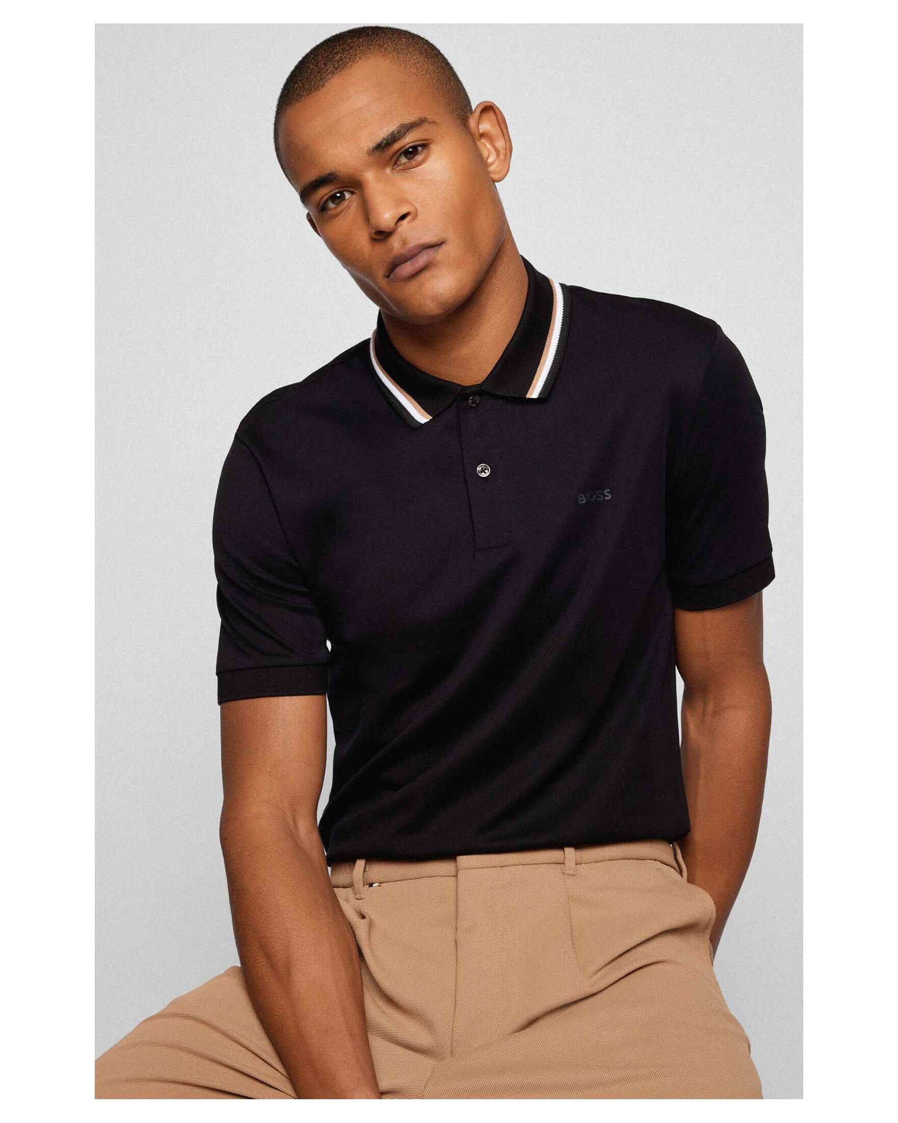 BOSS| Herren Poloshirt PENROSE 38 Slim Fit Kurzarm