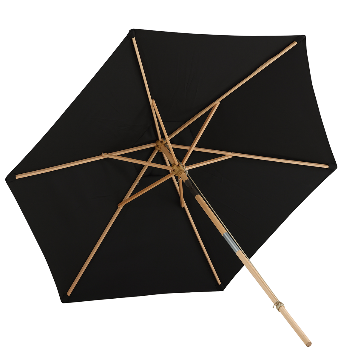 Parasol Edit verstelbaar Zwart