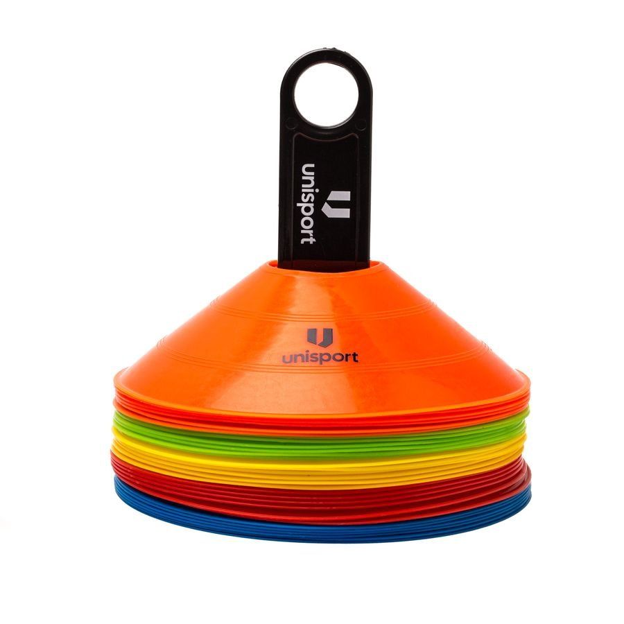 Unisport Plots d'entraînement 30 pcs - Multicolor