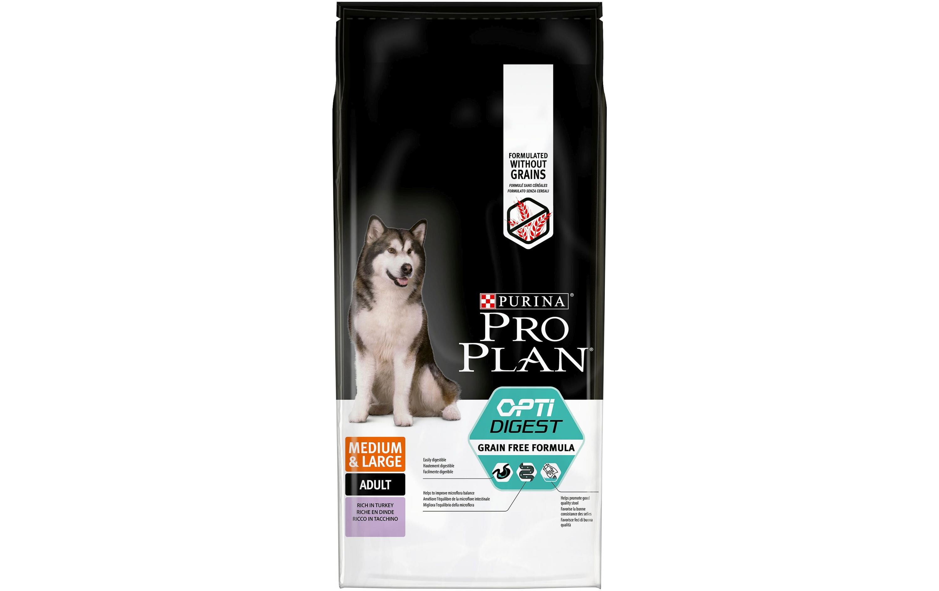 Trockenfutter M/L Adult Sens. Dig. Grainfree Truth., 12 kgAlleinfutter für mittelgrosse und grosse Hunde