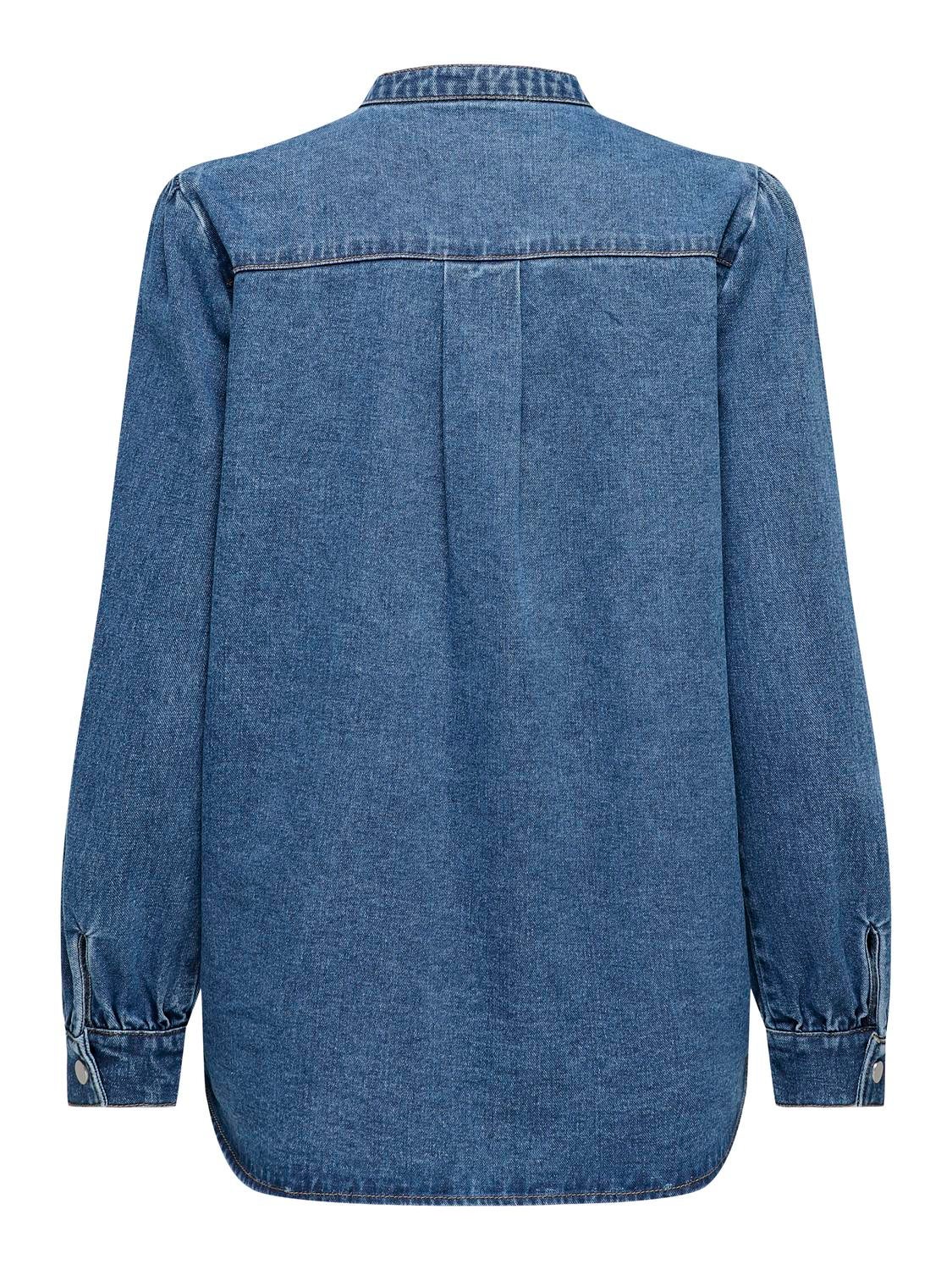 ONLBELLE Jeanshemd Medium Blue Denim