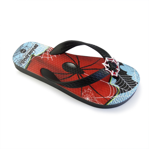 Chinelo de praia brasileiro, estampa surpresa tamanho 20, fabricado no Brasil