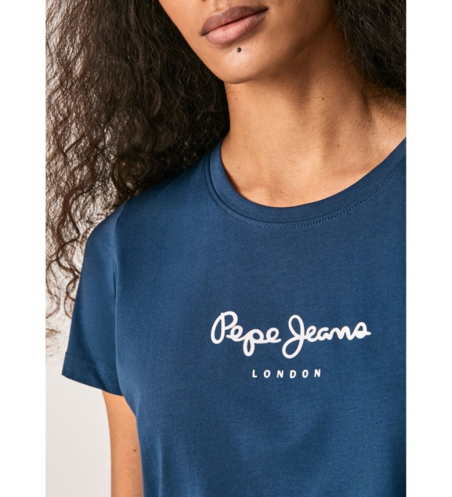 Camiseta Pepe Jeans New Virginia Ss N azul marinho