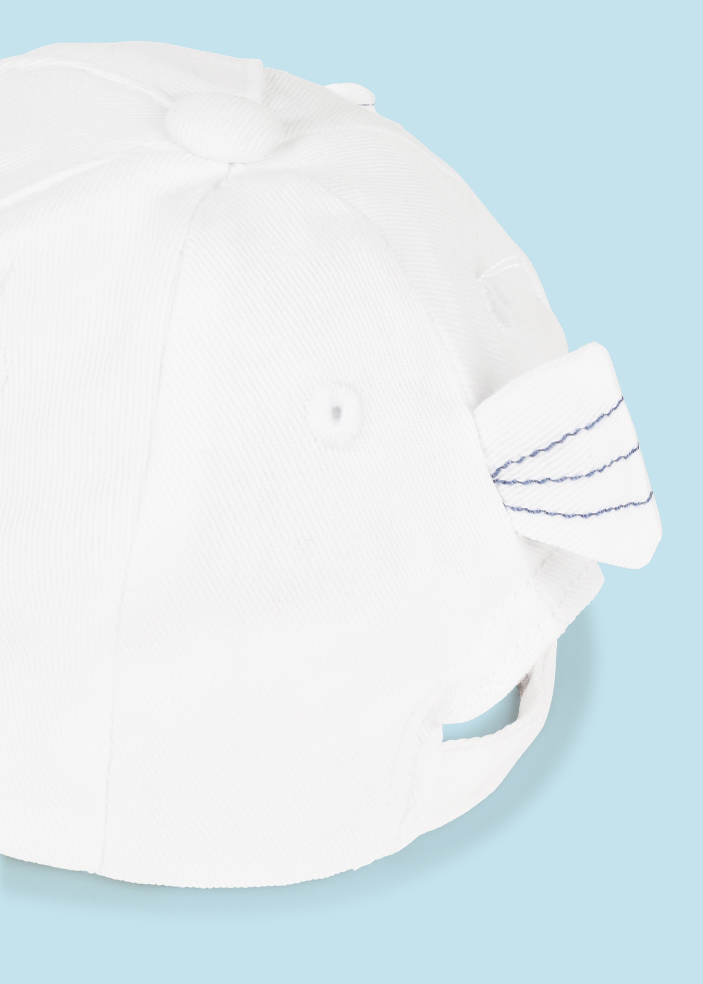 Boné Better Cotton Newborn Denim Fish