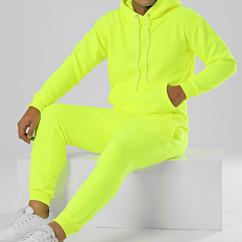Ensemble De Survetement Jaune Fluo