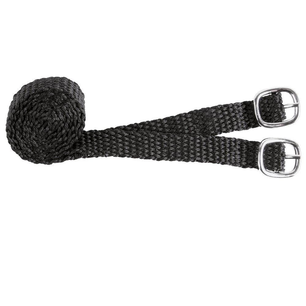Waldhausen Sporen met bescherming en sporenriemen - Zwart - 2 cm