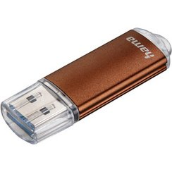 Clé USB 3.0 FlashPen 'Laeta', 128 GB, brun