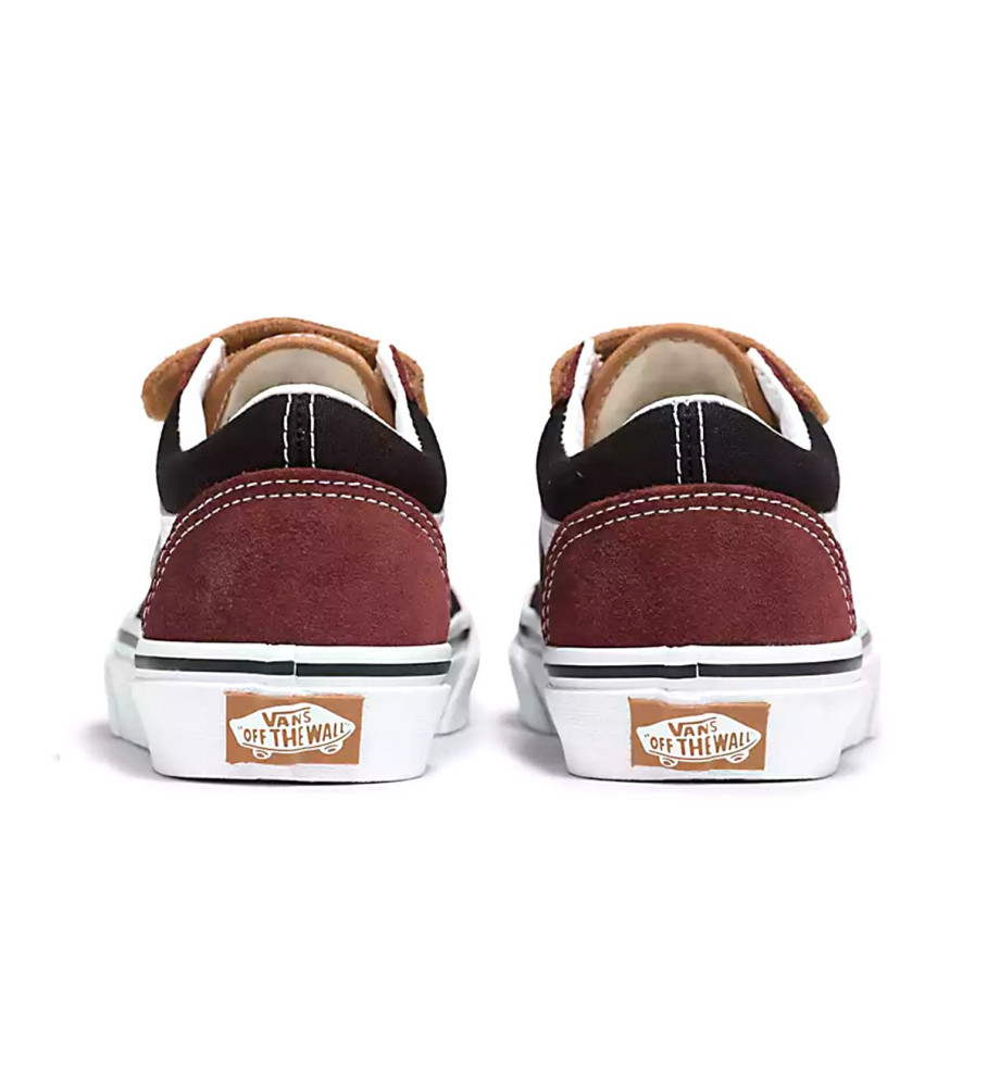 Vans Zapatillas de piel Old Skoolv negro
