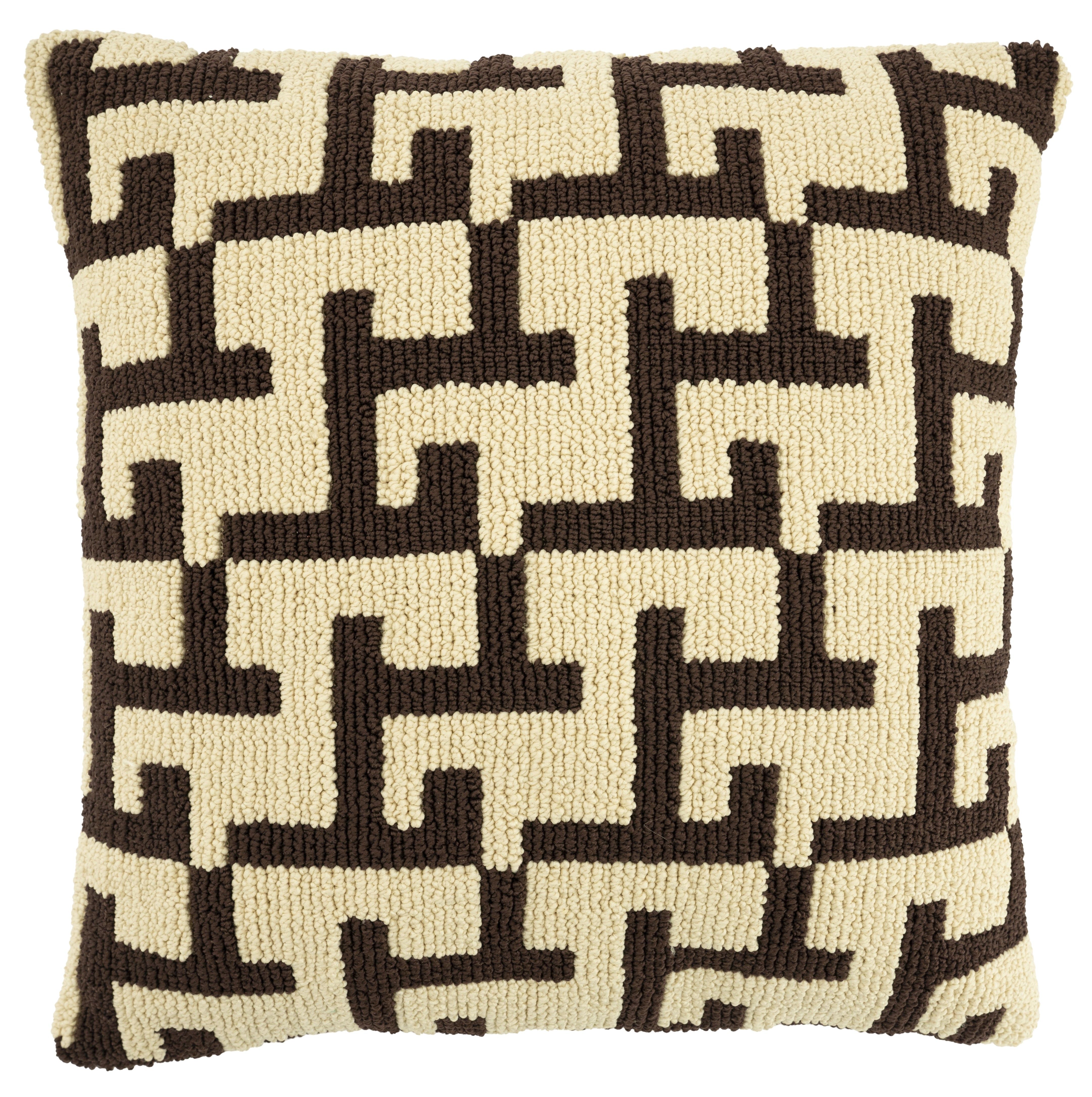Sierkussen 250102 brown Ziggy B50 x D50 cm