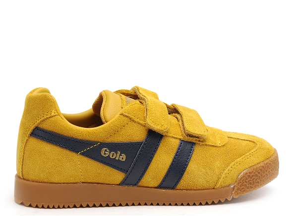 Gola basses enfant harrier strap cka192 jaune