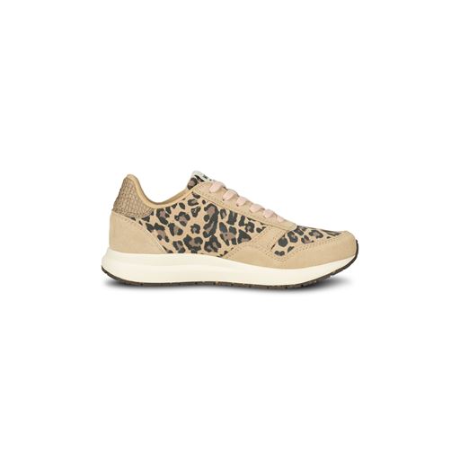 Woden Nicoline Suede Sneakers, Leopard, 40