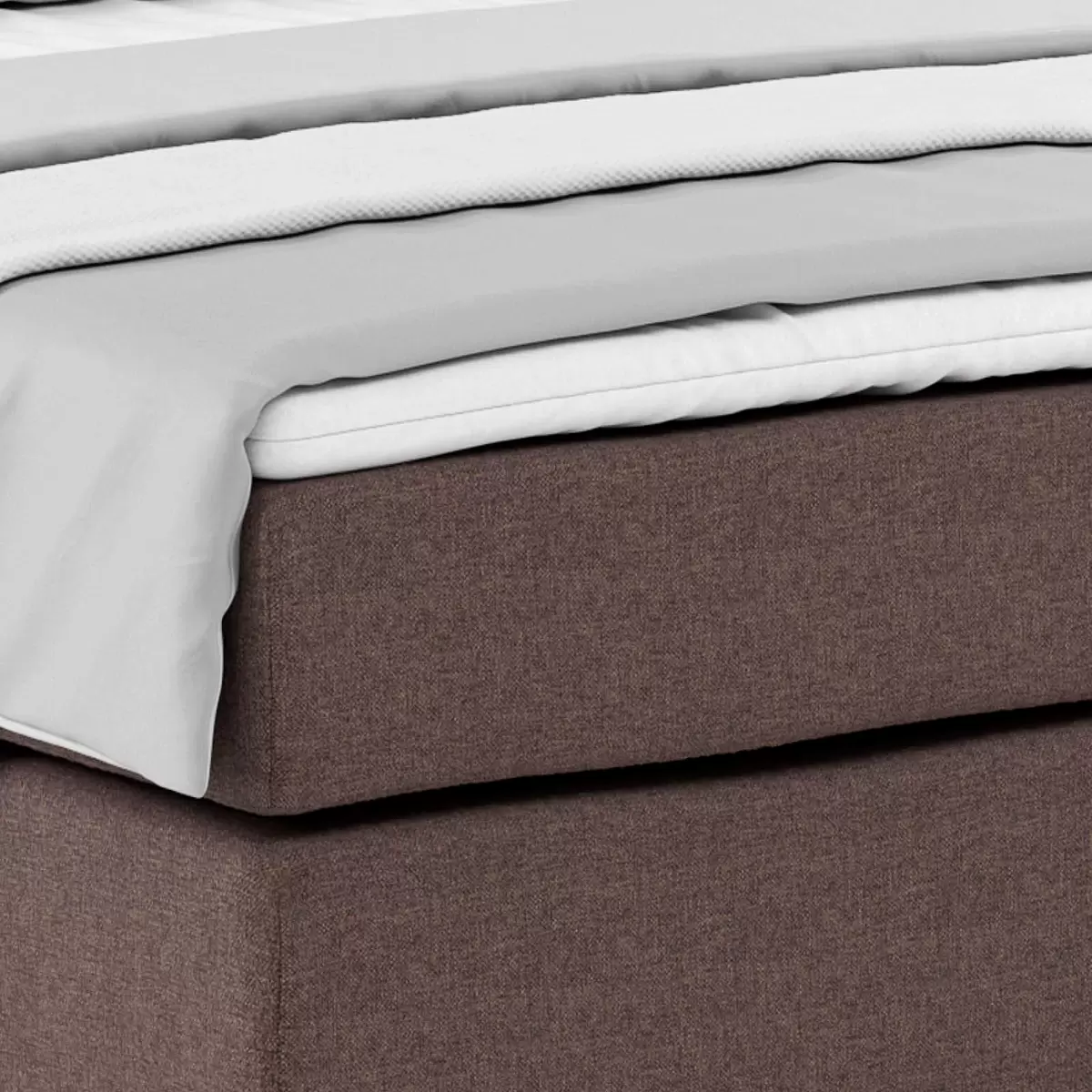 Boxspringbett Nero 140 x 200 Braun
