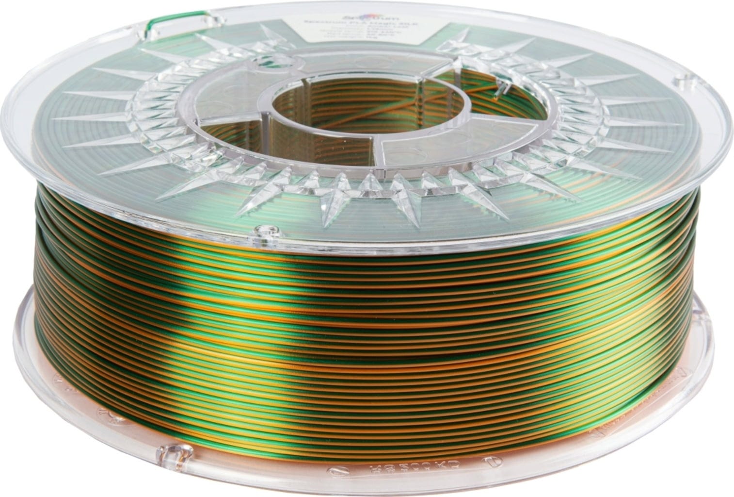 Spectrum  PLA Magic Silk Amber Leaf, 1,75 mm / 1000 g    Seidiges PLA Finish in Amber Leaf