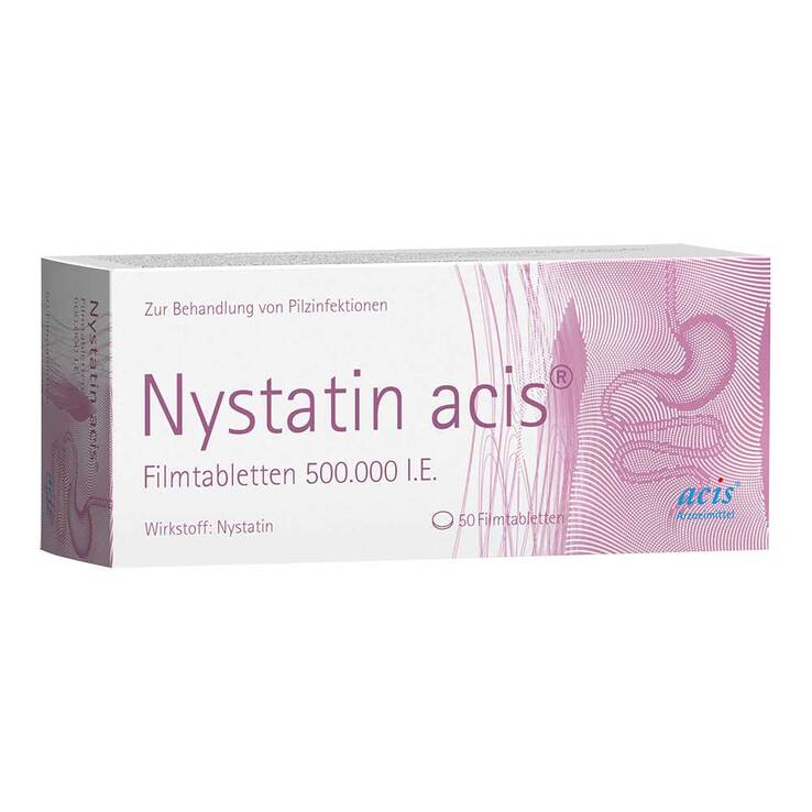 Nystatin acis Filmtabletten, 50 St