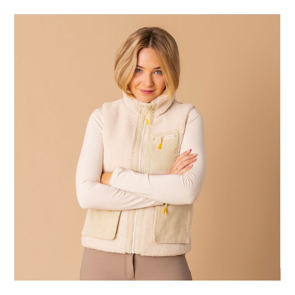 Gem UNGA - Veste équitation Femme beige