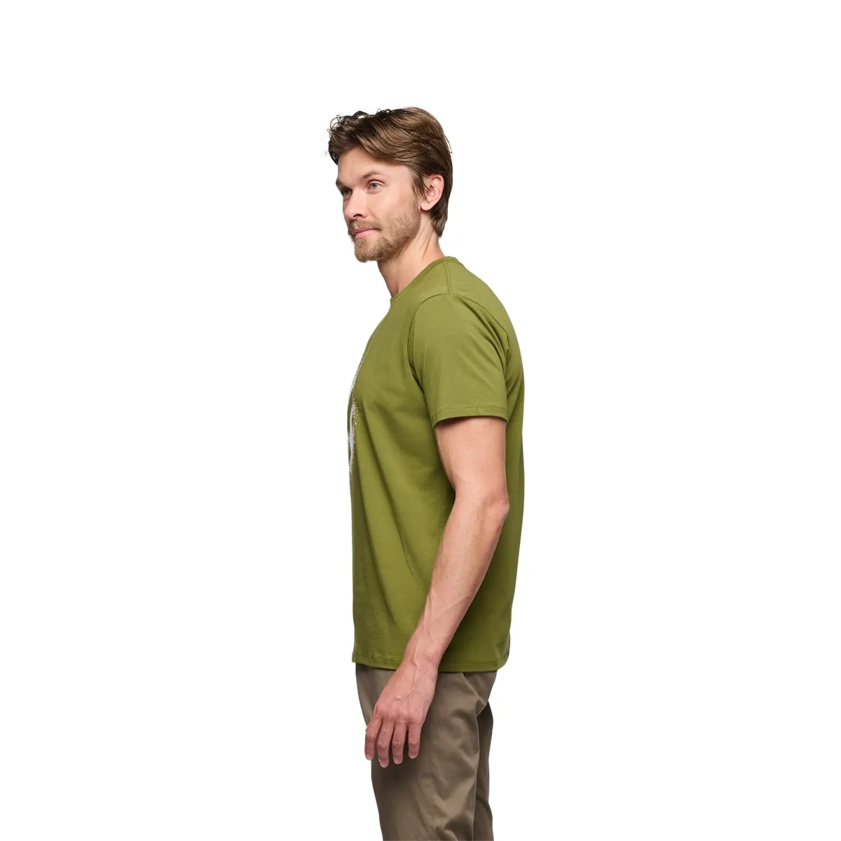 Black Diamond Men's Chalked Up 2.0 SS Tee Camp Green