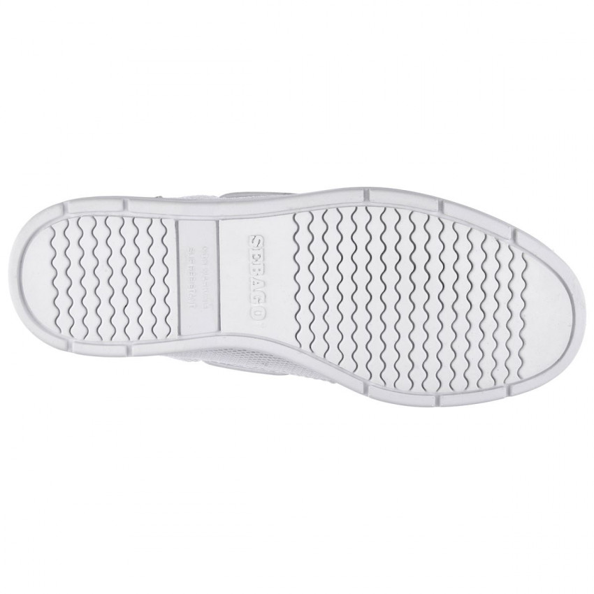 NAPLES TECH W White-MOCASSIN POUR FEMME EN MESH