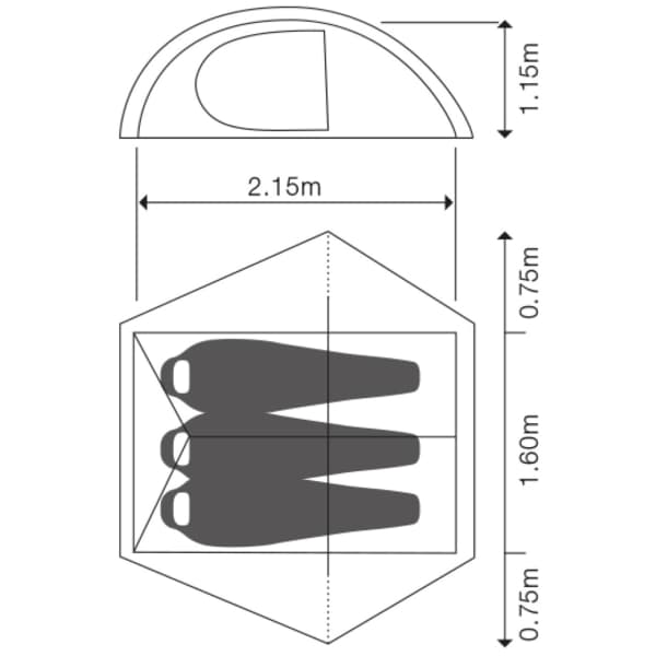Tente bivouac EXPED MIRA III HL