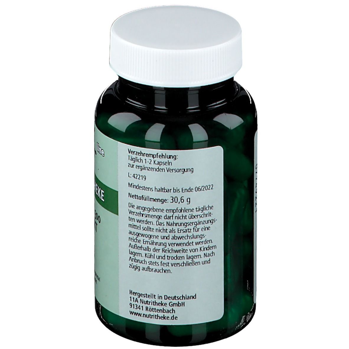 green line NUTRITHEKE Ingwer 300 Extrakt