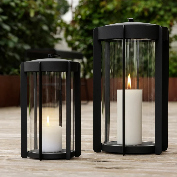 Zone Denmark - Firefly Laterne, 35 cm, schwarz