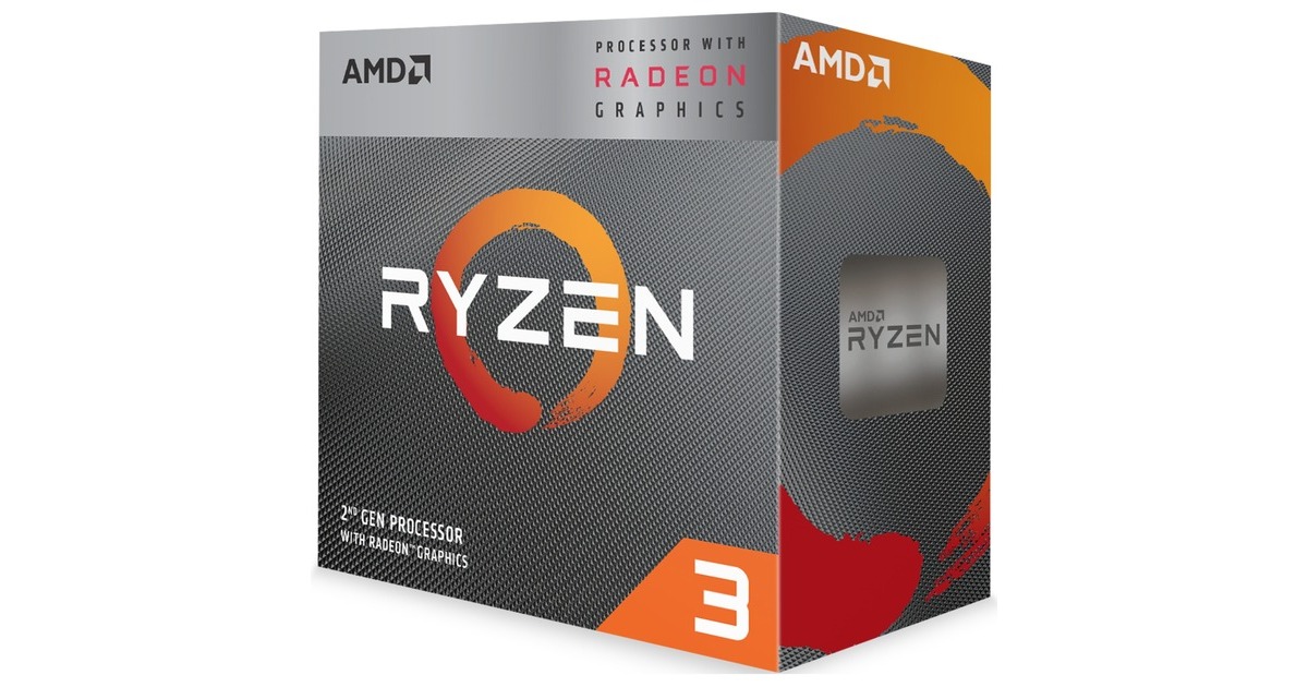 AMDRyzen 3 3200G socket AM4 processor  (Unlocked, Wraith Stealth, Boxed)