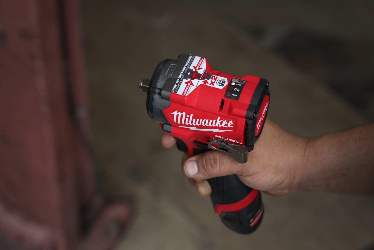 Milwaukee M12 FCIWF12G3-502X 12V Li-ion accu slagmoersleutel set (2x 5.0Ah accu) in HD Box - 745Nm - 1/2