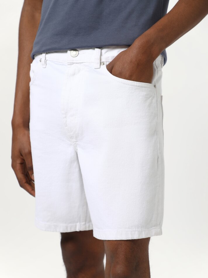 Bermuda jeans slim fit - Off-white