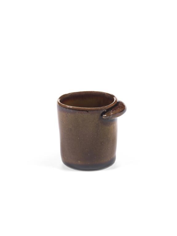 Serax Out of lines by Uncharted Espresso mok Ocher