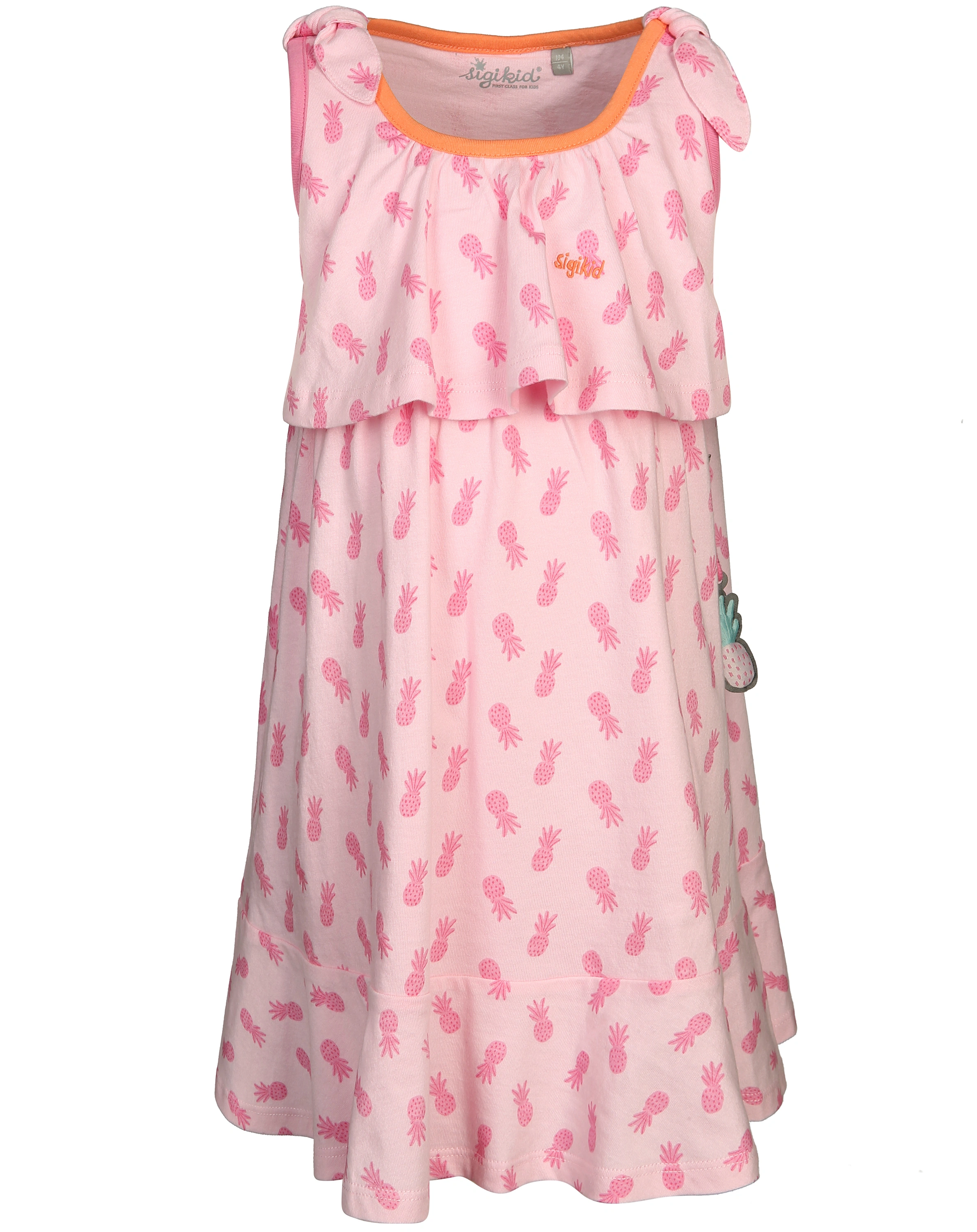 Trägerkleid ANANAS in rosa