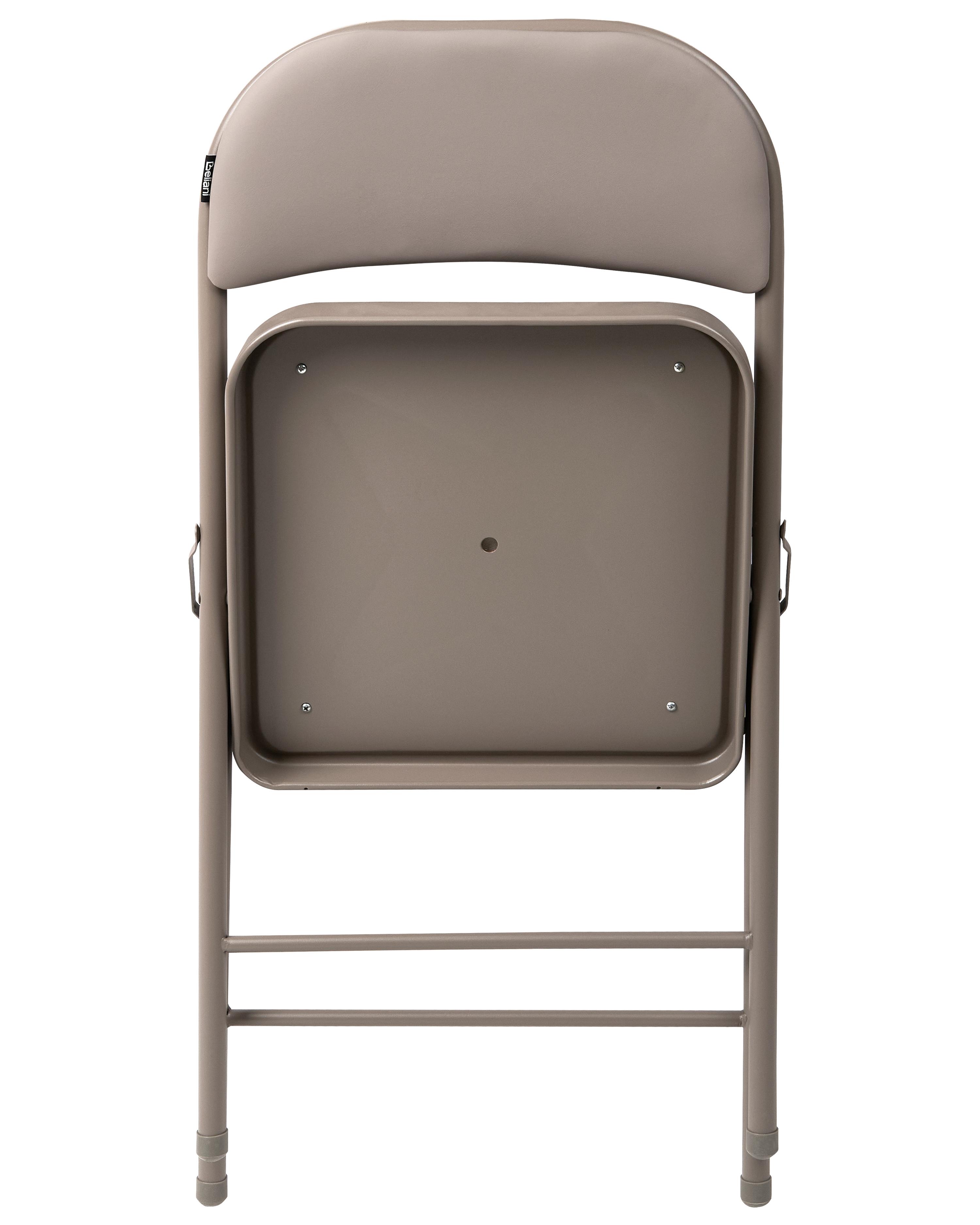 Set van 4 klapstoelen SHASTA Metaal Taupe