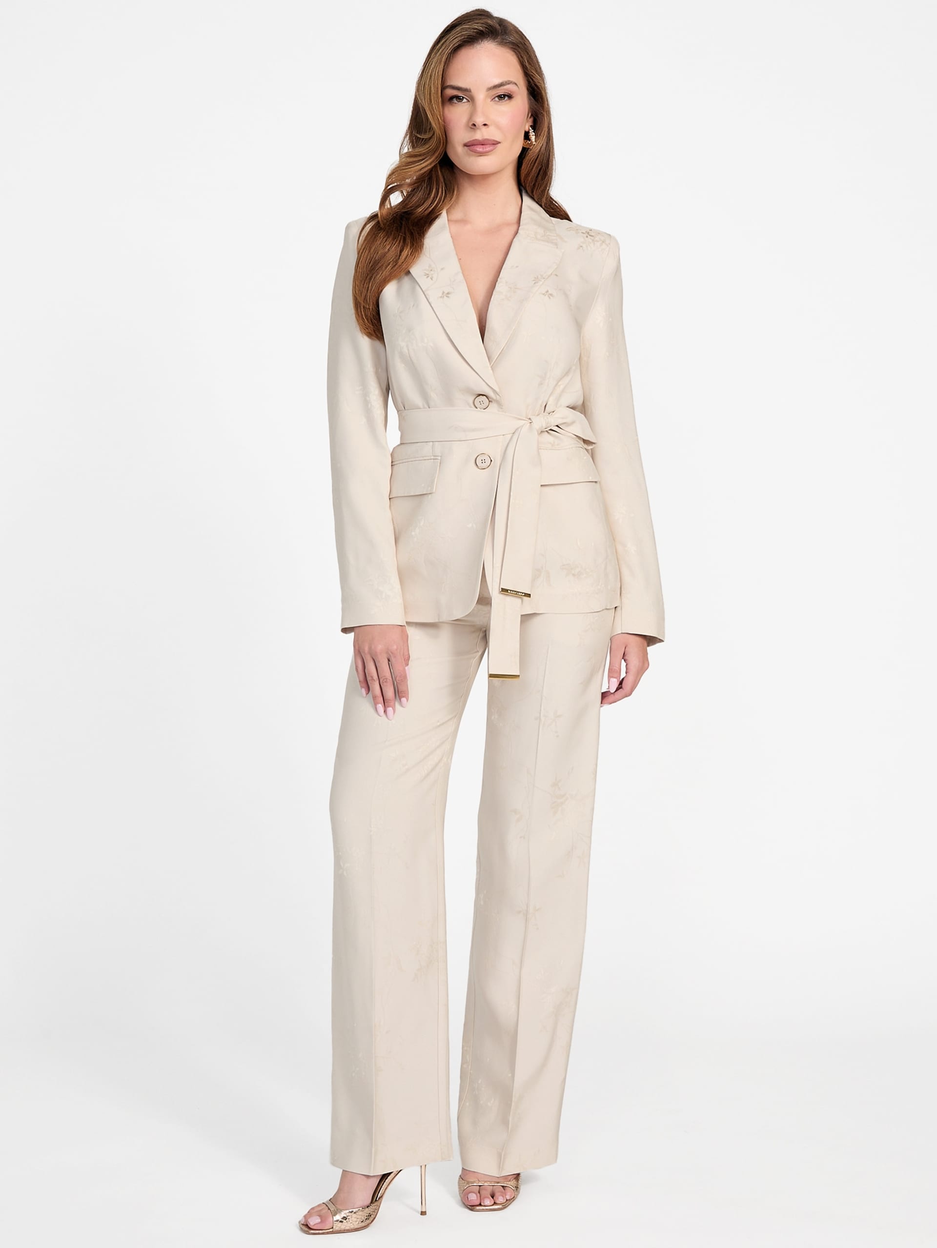 Blazer Whitney Floral com Cinto