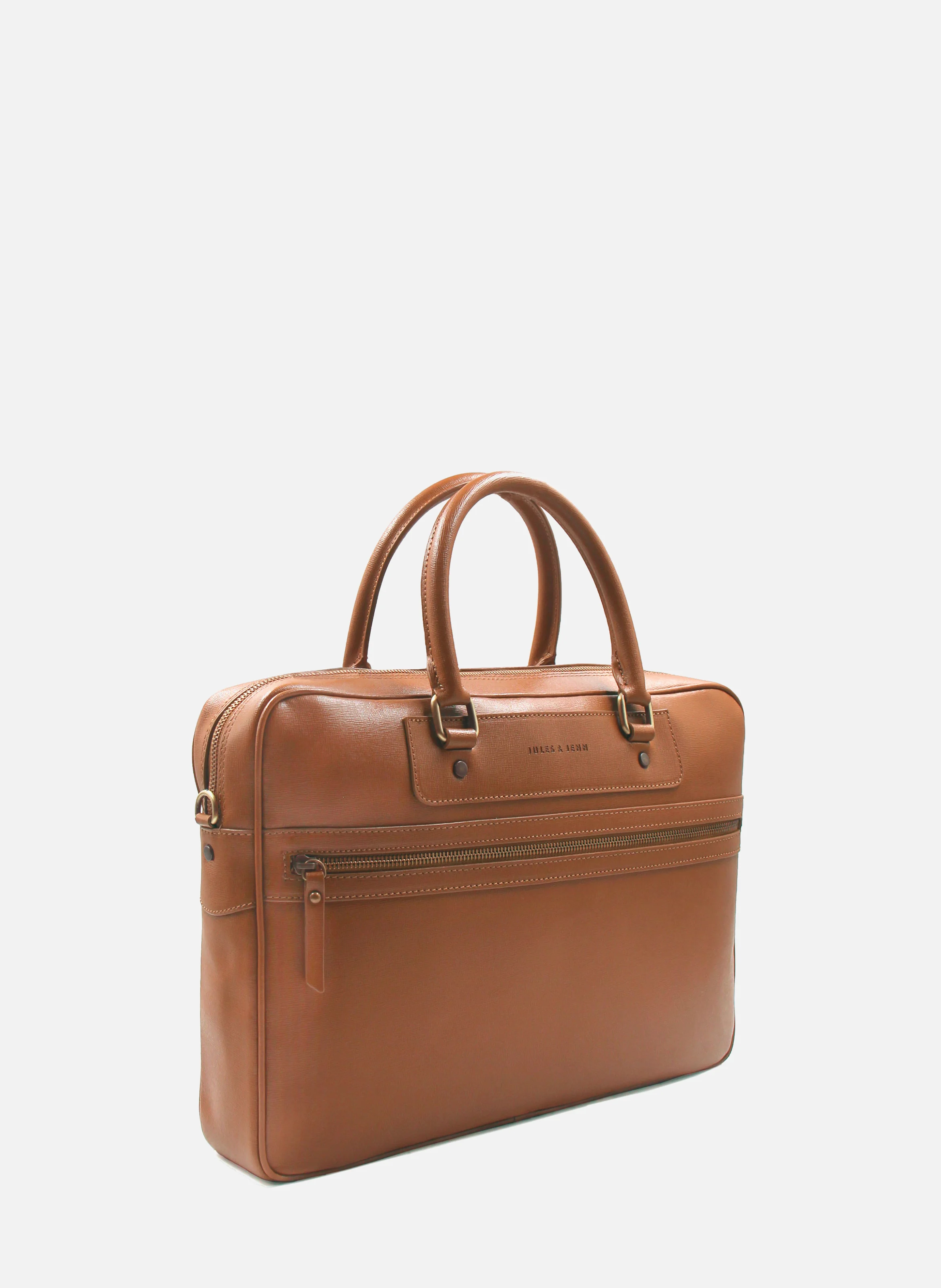 Sacoche cuir gravé | Marron