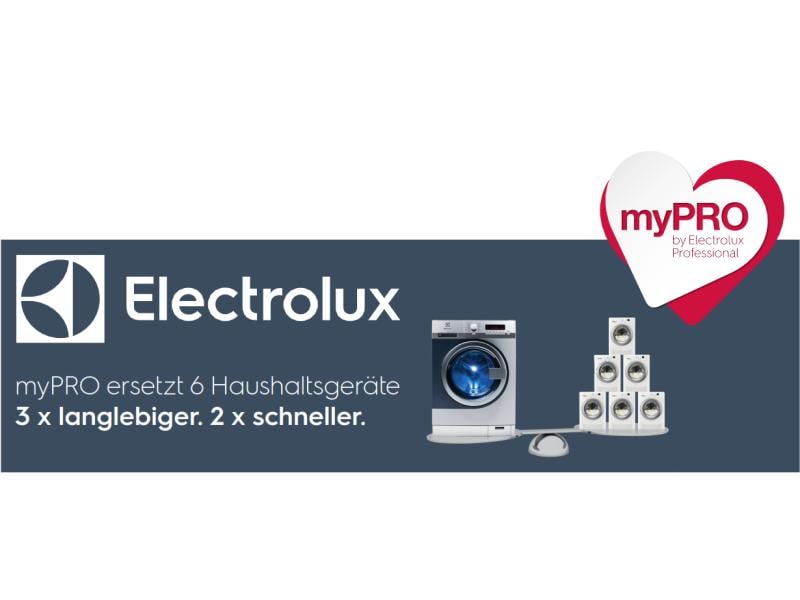Electrolux Professional Waschmaschine myPro  WE170V Links Smartprofessionelle Waschmaschine