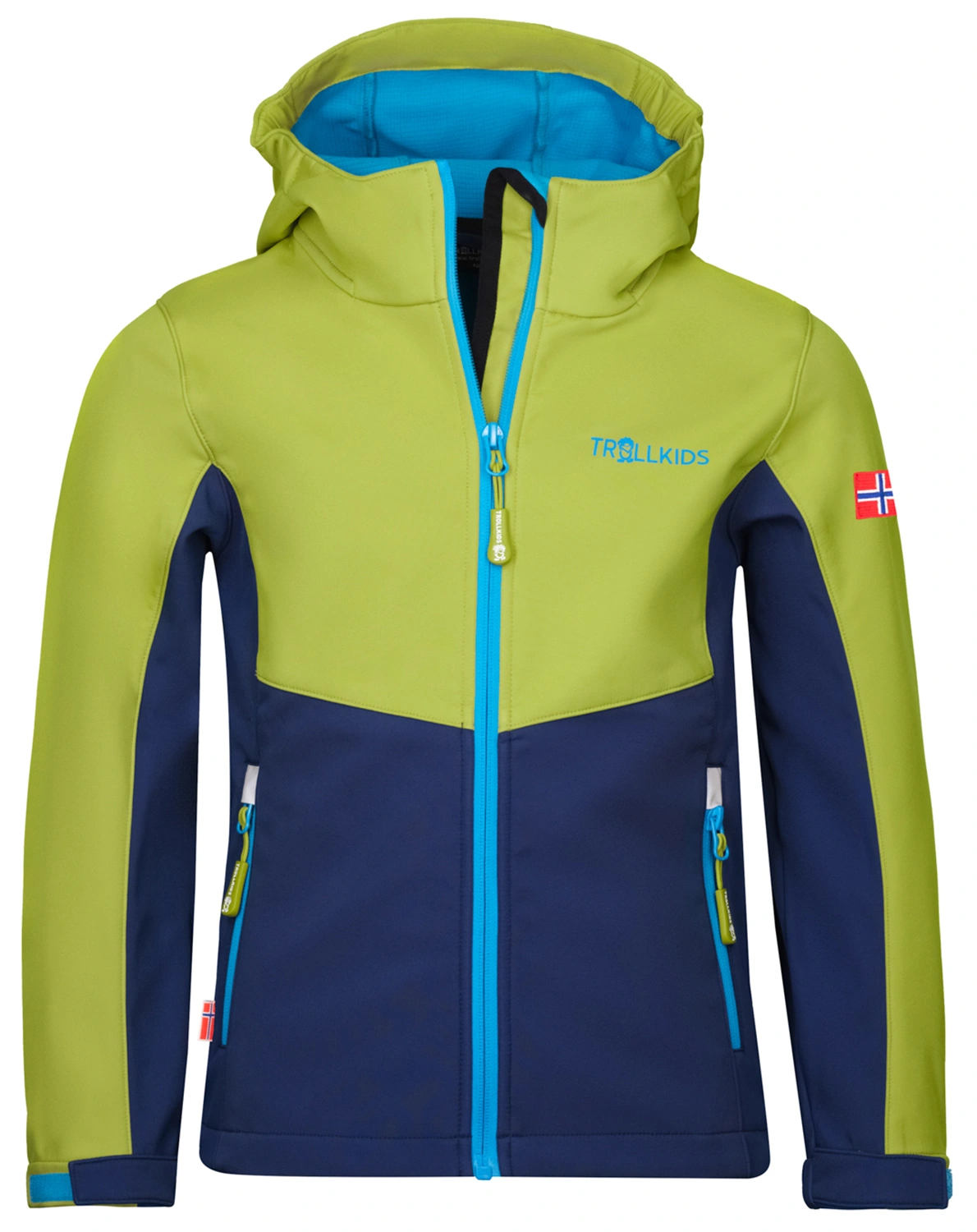 Softshell-Jacke KRISTIANSAND in kiwi