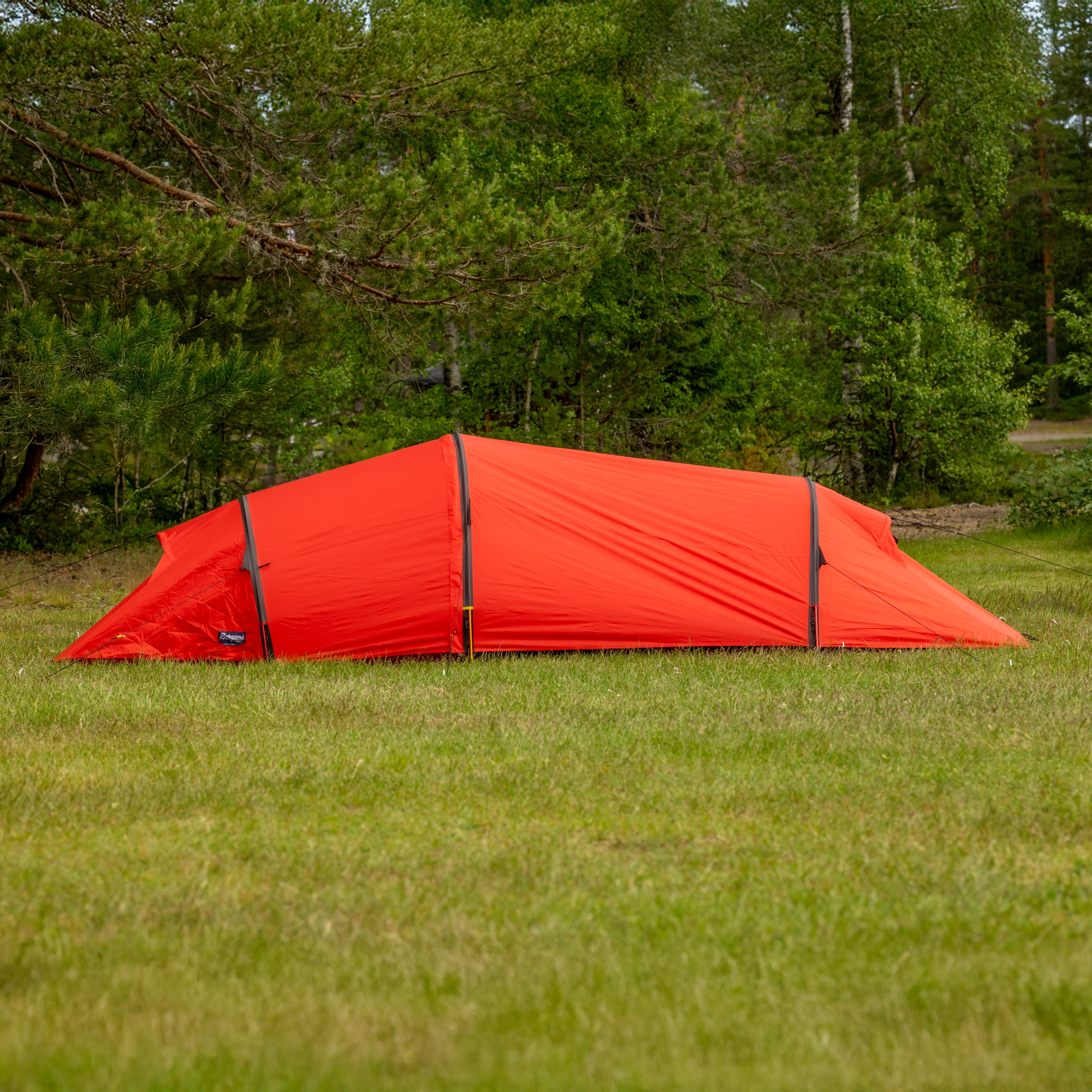 Trillemarka 3-Pers Tent Red