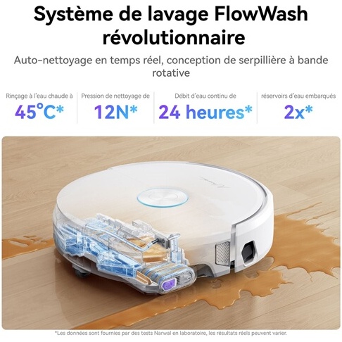 Aspirateur robot Narwal Flow