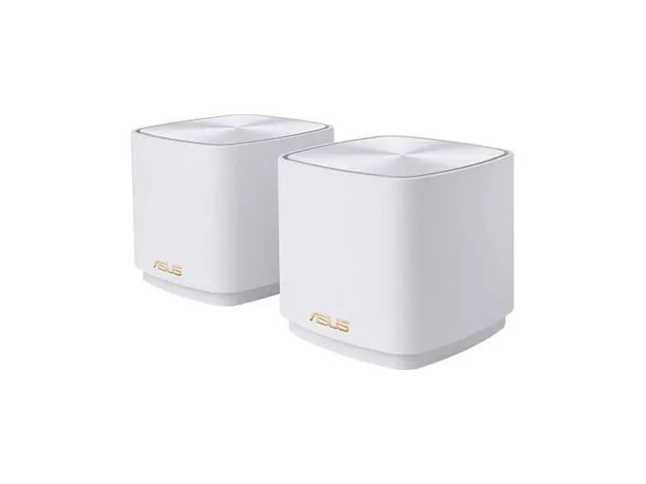 ASUS ZenWiFi XD5 - Wi-Fi-system - (2 routere) - op til 3500 sq.ft - mesh 1GbE - Wi-Fi 6 - Dual Band