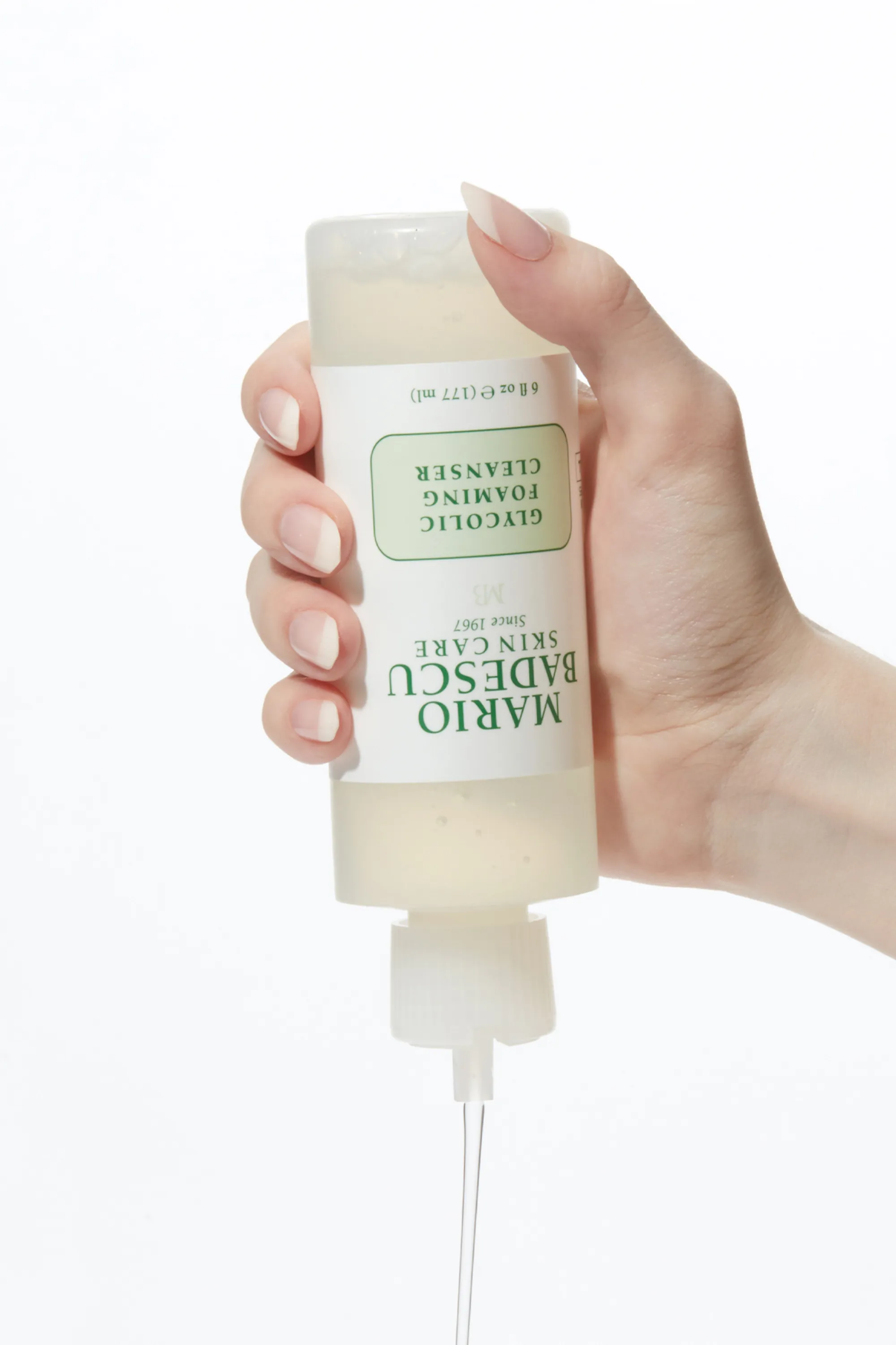 Mario Badescu Mousse nettoyante visage à l’acide glycolique-177 ml